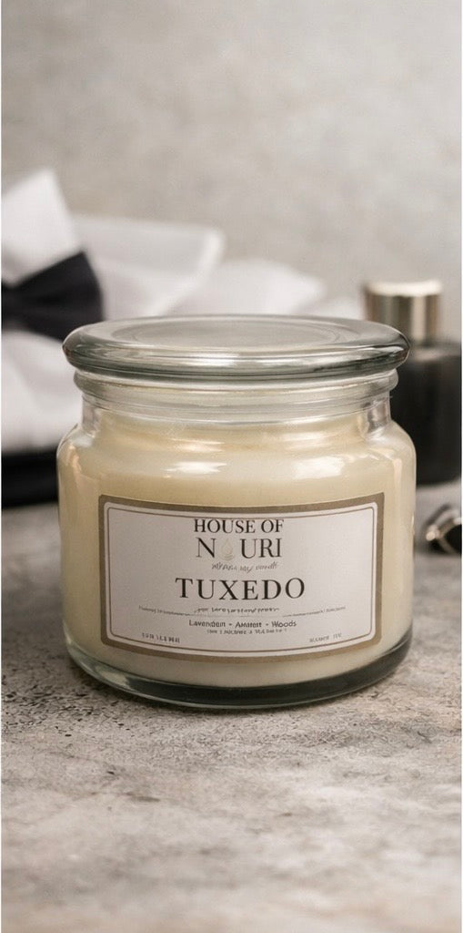 Tuxedo Candle
