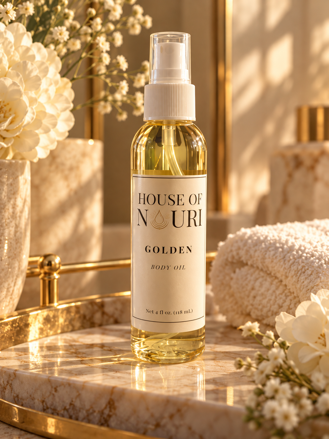 Golden Body Oil