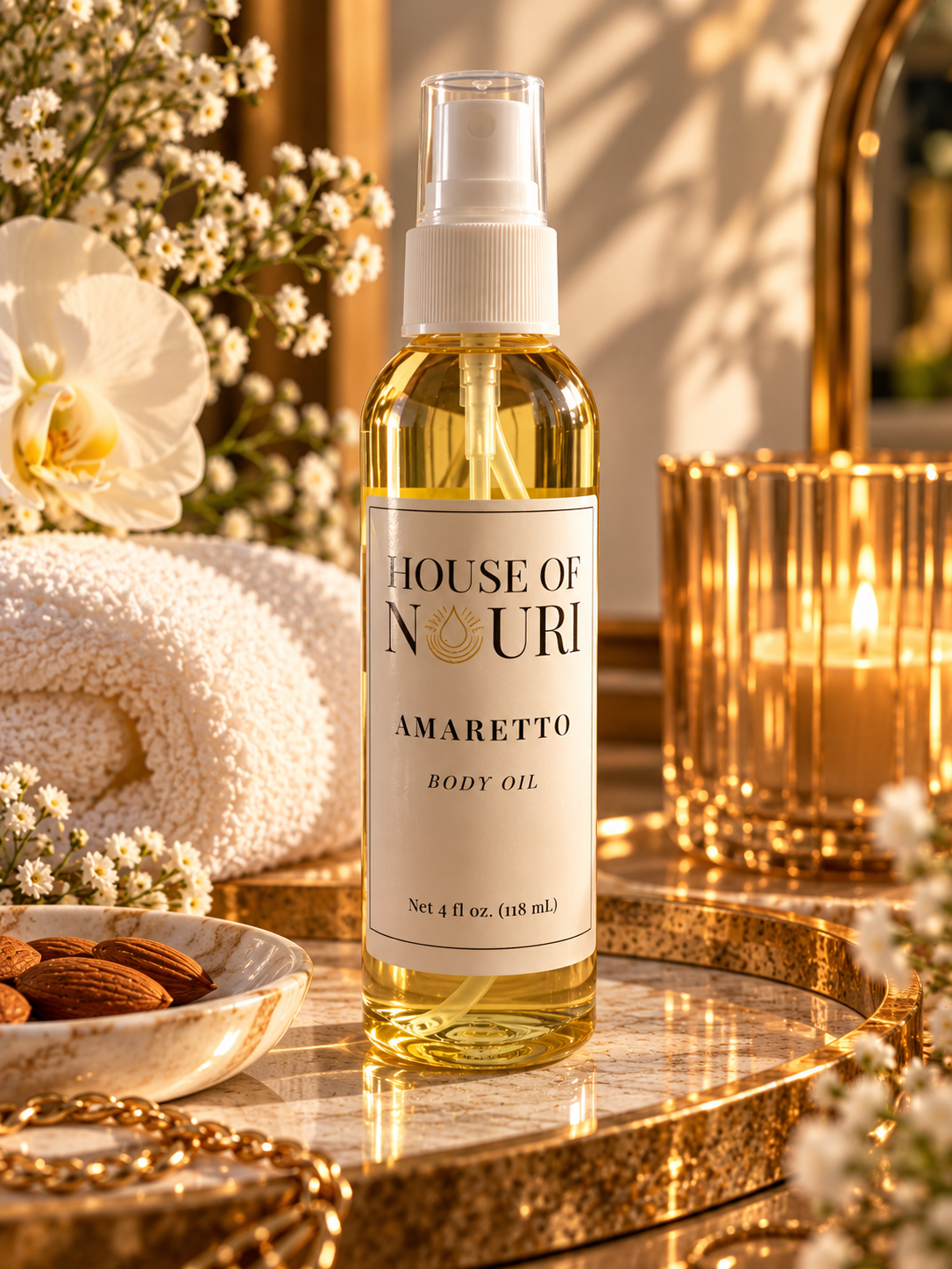 Amaretto Body Oil