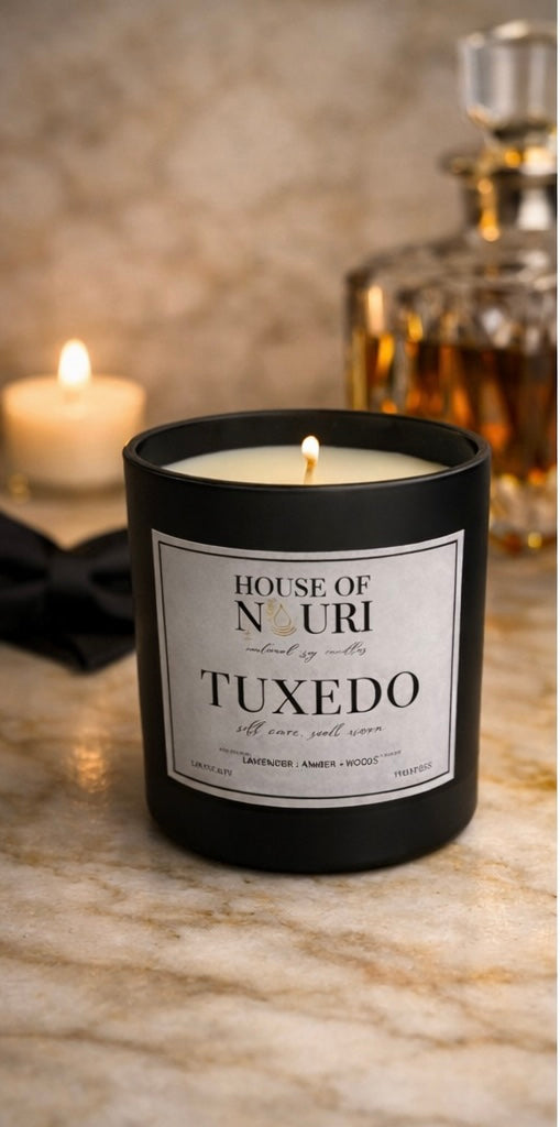 Tuxedo Candle