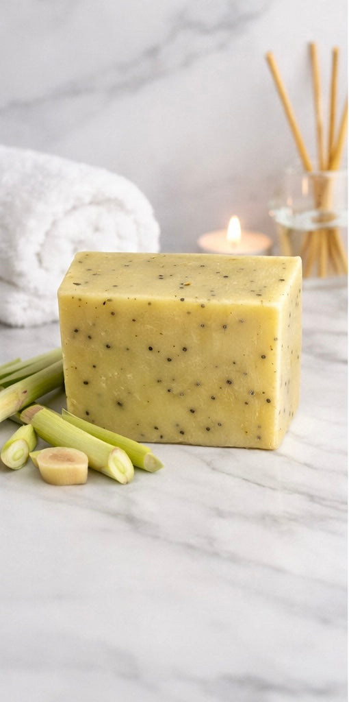 Lemongrass Poppyseed Soap