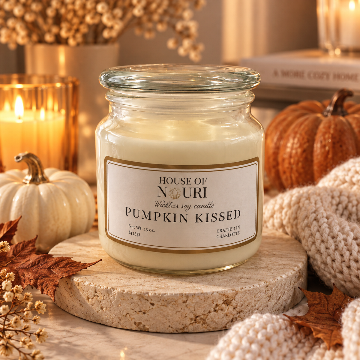 Pumpkin Kissed Candle