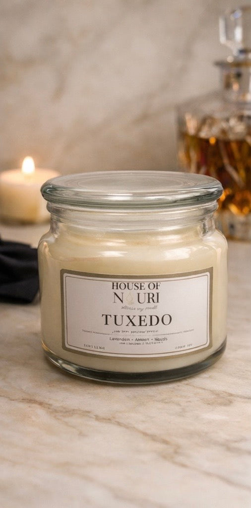 Tuxedo Candle