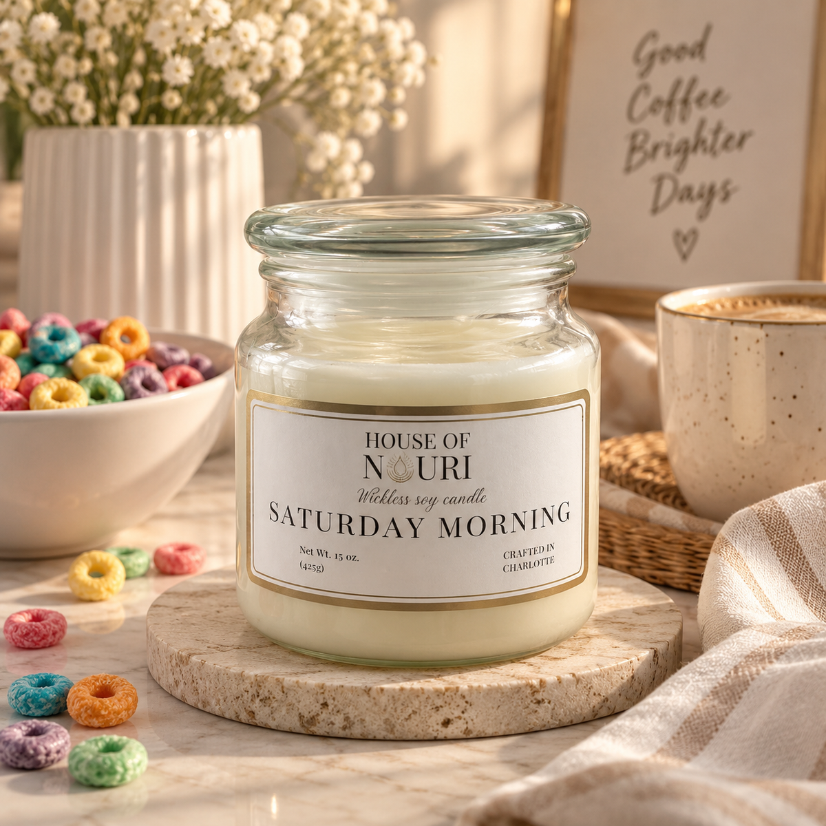 Saturday Morning Candle