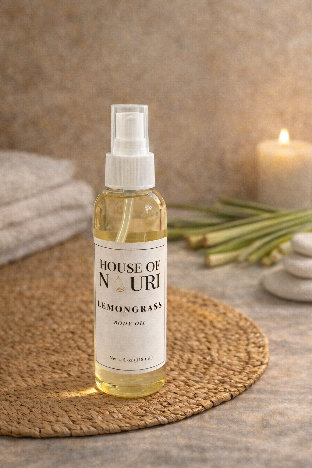 Lemongrass Body Oil