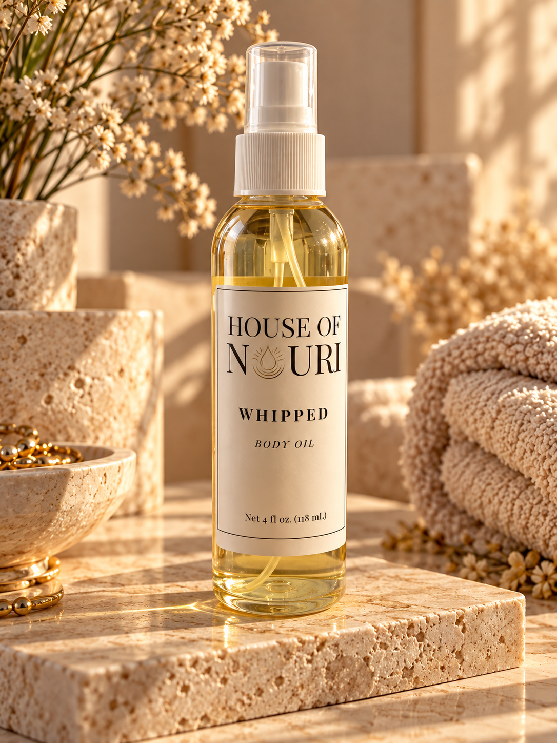 Whipped Body Oil